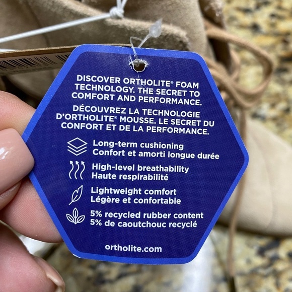 NWT TOMS Suede Wedges with Ortholite Insoles - Picture 7 of 7